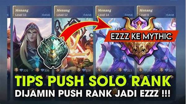 Cara Cepat Naik Mythic Mobile Legends