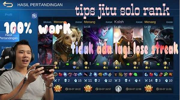 Alasan Tidak Bermain Solo Ranked