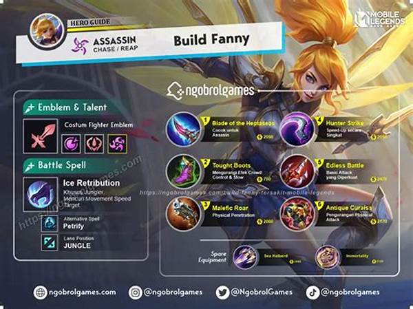 Pilihan Build Fanny Anti Cepat Mati