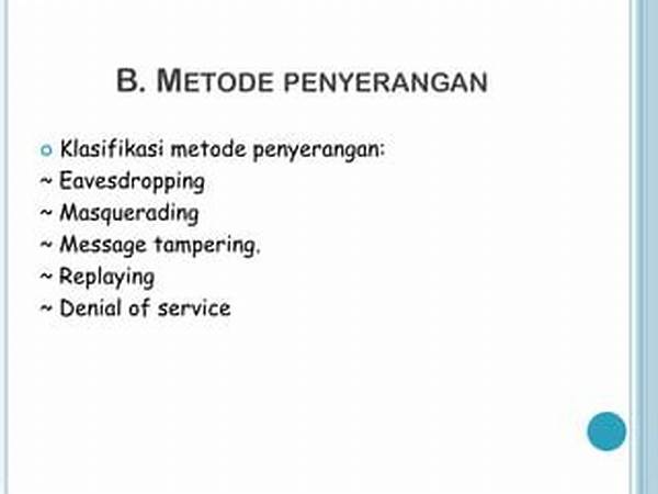 Metode Penyerangan Efisien Fanny