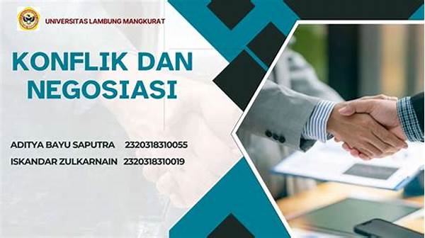 Pengaruh Persepsi Dalam Negosiasi Konflik