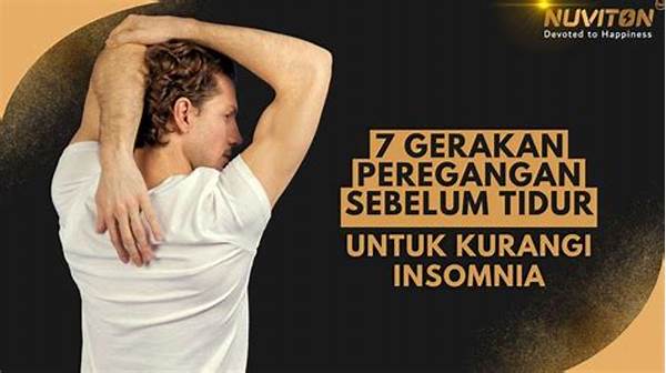 Peregangan Sebelum Tidur Untuk Relaksasi