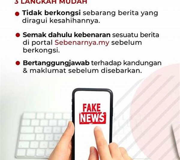 “dampak Berita Palsu Menyebar”