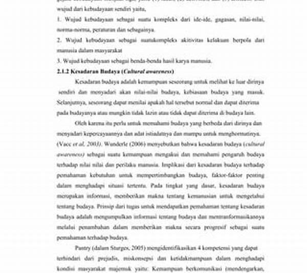 Kesadaran Budaya Dalam Mediasi
