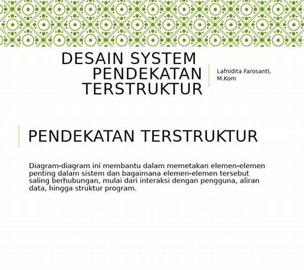 Pendekatan Terstruktur Untuk Gaming