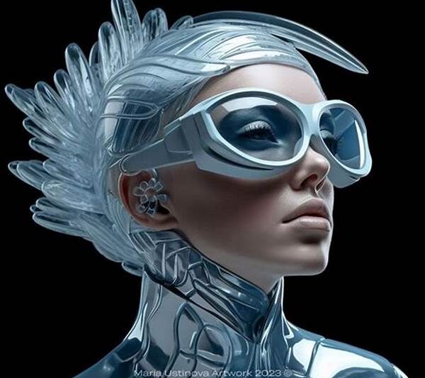 Seni Tato Karakter Futuristik